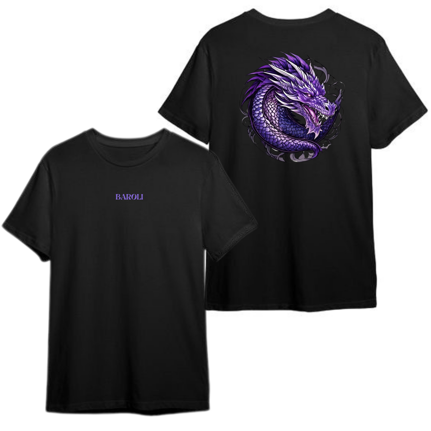 CAMISETA PURPLE DRAGON